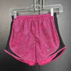 Nike Dri-Fit running short,panty lined elastic drawstring waist,mesh side panel